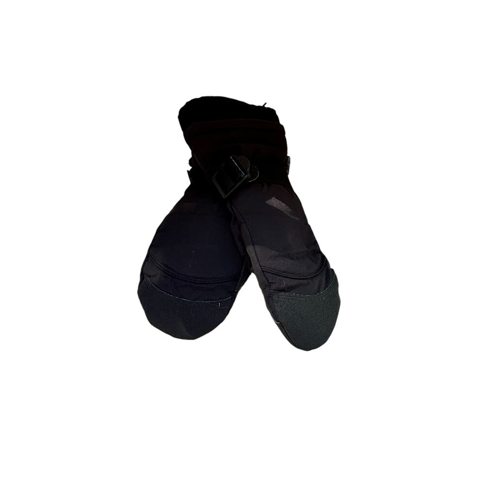 Hot Fingers Ladies Winter Mittens Microlar Waterproof Black Wells Lamont